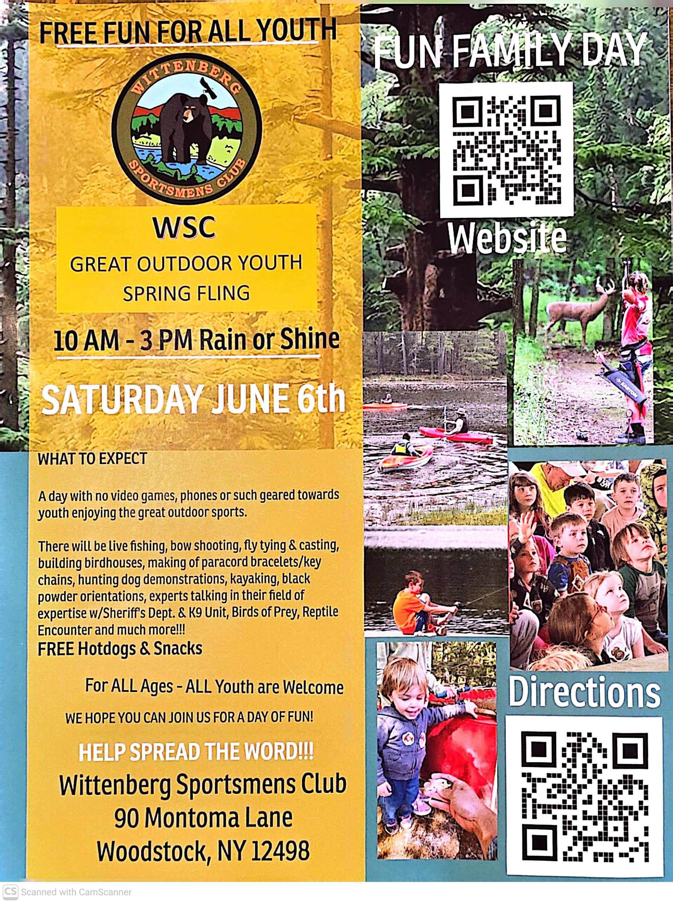 Great Outdoor Youth Spring Fling